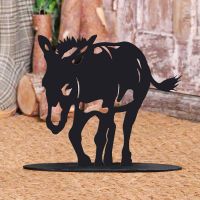 Donkey Iron Door Stop in Black Donkey Iron Door Stop in Black