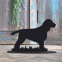 Cocker Spaniel Door Stop Created Out of Iron