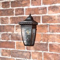 "Renaissance Opulence" Half Wall Lantern in Situ