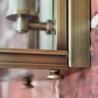 Modern Bronze Wall Light Modern Bronze Wall Light