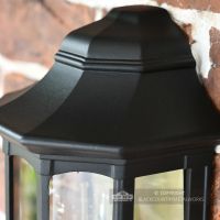 “Rookcliff Hall” Traditional Black Porch Light “Rookcliff Hall” Traditional Black Porch Light
