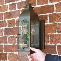 Rustic Nautical Wall Light to Scale