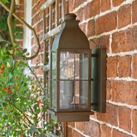 Rustic Nautical Wall Light Side View