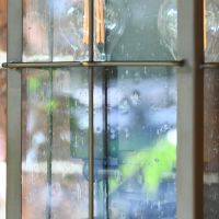 Rustic Nautical Wall Light Panes Close-Up