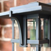 Art Deco Antique Bronze Medium Wall Lantern