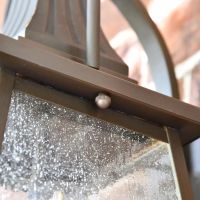 View of textured pane and frame 