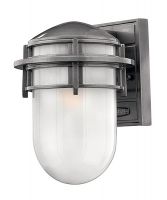 "Douglas" Large Outdoor Platinum Wall Lantern "Douglas" Large Outdoor Platinum Wall Lantern