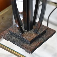 Close up of square base 