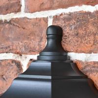 Traditional Flush-Fix Wall Lantern Upper Finial