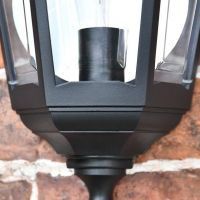Traditional Flush-Fix Wall Lantern Bulb Holder