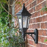 Side view of "Keyston" wall lantern  Side view of "Keyston" wall lantern