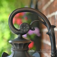 "Pennsylvania" Antique Bronze Ornate Large Top Fix Lantern "Pennsylvania" Antique Bronze Ornate Large Top Fix Lantern