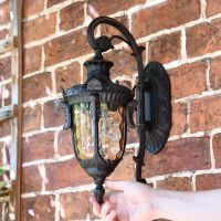 "Pennsylvania" Antique Bronze Lantern in full 