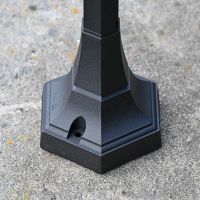 Hexagonal Post Light Base