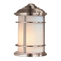 "Nash Point" Coastal Inspired Half Flush Wall Lantern
