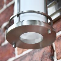 Close up of cylindrical metal frame