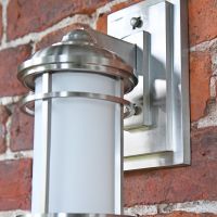 Close up of wall lantern