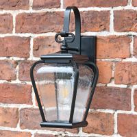 "Kirkstead" Traditional Black Wall Lantern 