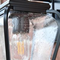 Close up of textured panes 