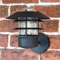 "Skive" Black Contemporary Wall Light "Skive" Black Contemporary Wall Light