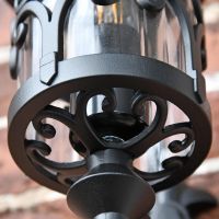 Bottom view of "Ebberton" lantern 