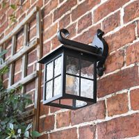 Underside of wall lantern Underside of wall lantern