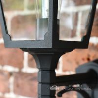 "Tattershall" Traditional Black Wall Lantern 