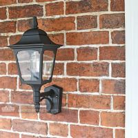 "Tattershall" Traditional Black Wall Lantern 