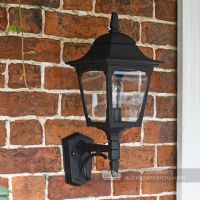 "Tattershall" Traditional Black Wall Lantern 