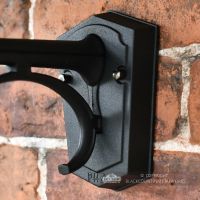 "Tattershall" Traditional Black Wall Lantern 
