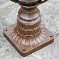 Traditional Bronze Pillar Lantern Base Traditional Bronze Pillar Lantern Base