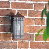 "Kirkby" Wall Lantern in situ  "Kirkby" Wall Lantern in situ