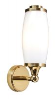 Polished Brass "Opal" Wall Light Polished Brass "Opal" Wall Light