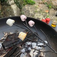 Marshmallow Fork in Use