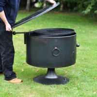 Large Lid For Covering The Fire Bowl