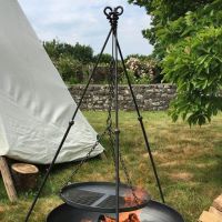 Top of Hanging Tripod Cooking Rack 