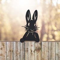 Mr. Rabbit Black Fence Topper 