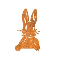 Mr. Rabbit Fence Topper on White Background Mr. Rabbit Fence Topper on White Background