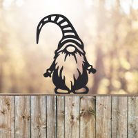 Striped Hat Gonk Fence Topper 