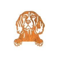 Beagle Fence Topper on White Background Beagle Fence Topper on White Background