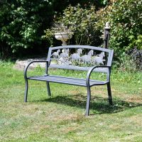 Running Horse Garden Bench