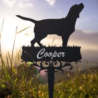 Beagle Memorial Ground Spike with Personalisation 