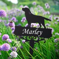 Labrador Memorial Ground Spike with Personalisation 