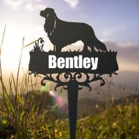 Cavalier King Charles Spaniel Memorial Ground Spike with Personalisation 