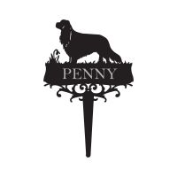 Cavalier King Charles Spaniel Garden Spike 