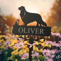 Cavalier King Charles Spaniel Memorial Ground Spike with Personalisation 