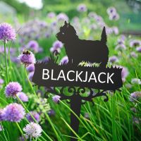 West Highland White Terrier Memorial Ground Spike West Highland White Terrier Memorial Ground Spike