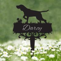 German Shorthaired Pointer Memorial Ground Spike German Shorthaired Pointer Memorial Ground Spike