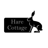 House Name Sign with Hare Design  House Name Sign with Hare Design