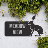 Hare House Name Sign  Hare House Name Sign